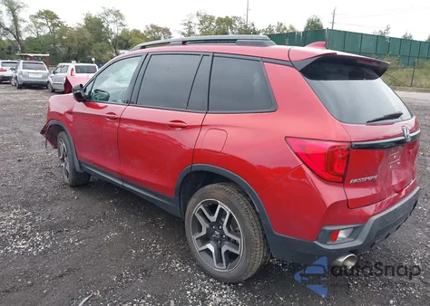 2022 Honda Passport Awd Elite z USA, uszkodzony, nr VIN 5FNYF8H04NB022905